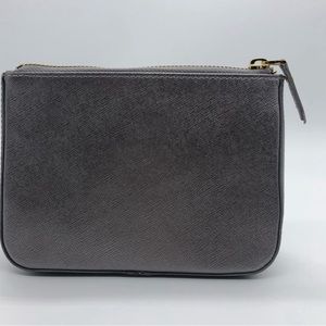 NEIMAN MARCUS GENUINE SILVE ROSE POUCH